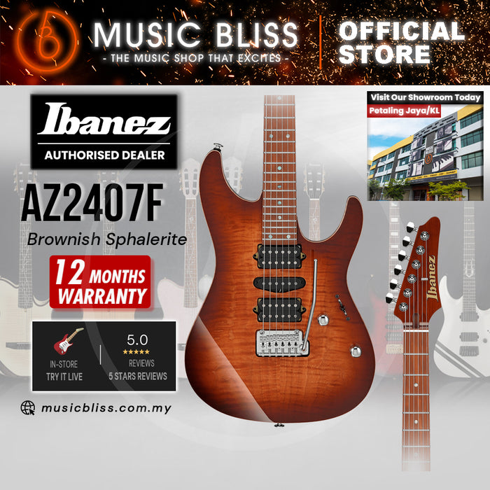 Ibanez Prestige AZ2407F Electric Guitar - Brownish Sphalerite