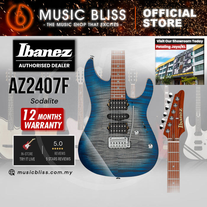 Ibanez Prestige AZ2407F Electric Guitar - Sodalite