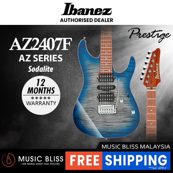 Ibanez Prestige AZ2407F Electric Guitar - Sodalite