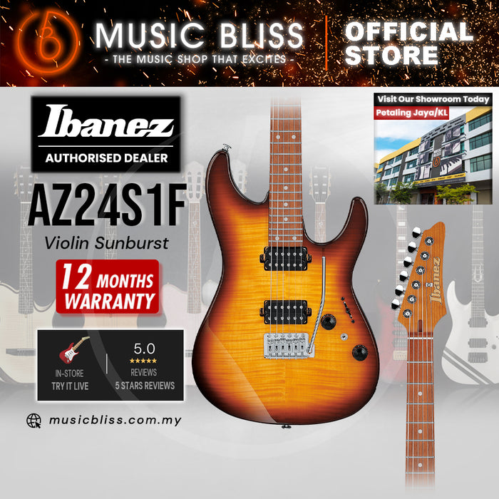 Ibanez Standard AZ24S1F Electric Guitar - Violin Sunburst