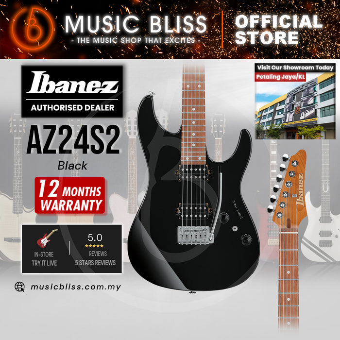 Ibanez AZ24S2 AZ Standard Series Electric Guitar - Black
