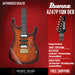 Ibanez Premium AZ47P1QM Electric Guitar - Dragon Eye Burst - Music Bliss Malaysia