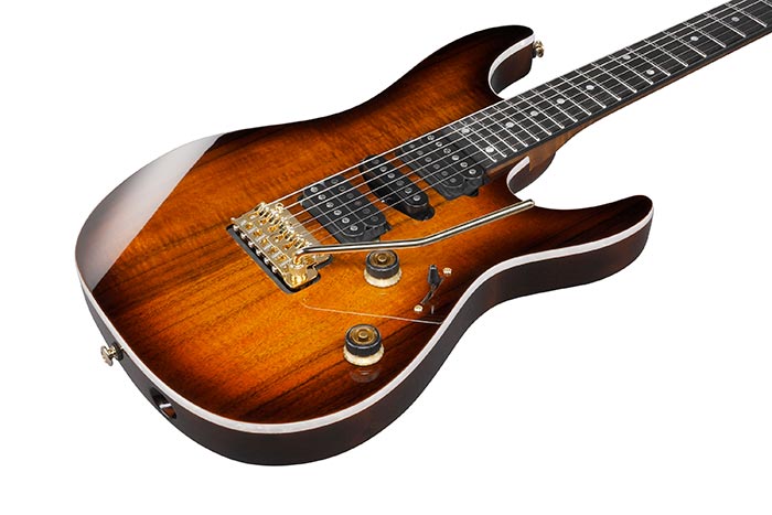 Ibanez Premium AZ47P2K Electric Guitar - Dragon Eye Burst