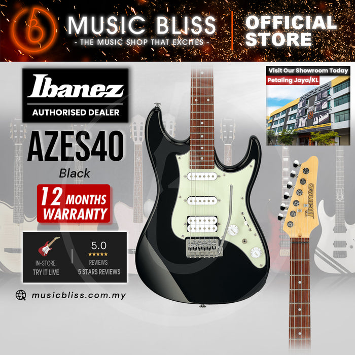 Ibanez AZES40 Electric Guitar - Black