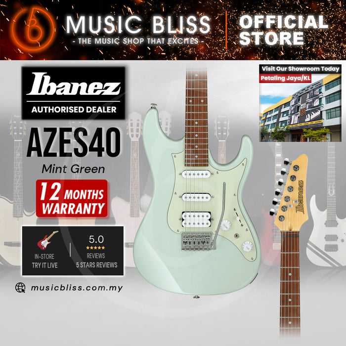 Ibanez AZES40 Electric Guitar - Mint Green