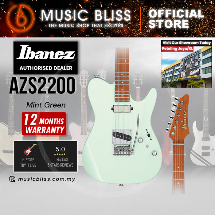 Ibanez Prestige AZS2200 Electric Guitar - Mint Green