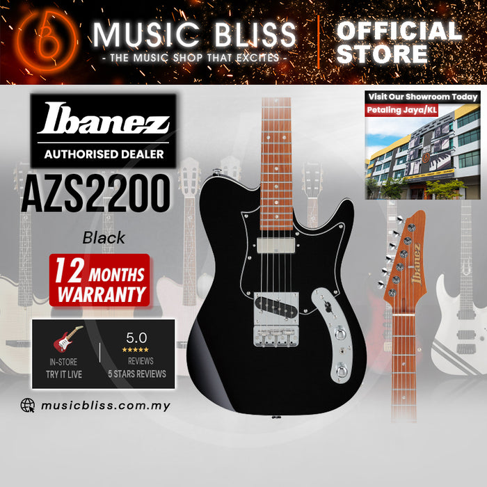 Ibanez Prestige AZS2209B Electric Guitar - Black