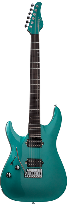 Schecter Aaron Marshall AM-6 Tremolo Left-Handed Electric Guitar - Arctic Jade