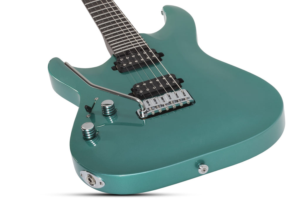 Schecter Aaron Marshall AM-6 Tremolo Left-Handed Electric Guitar - Arctic Jade