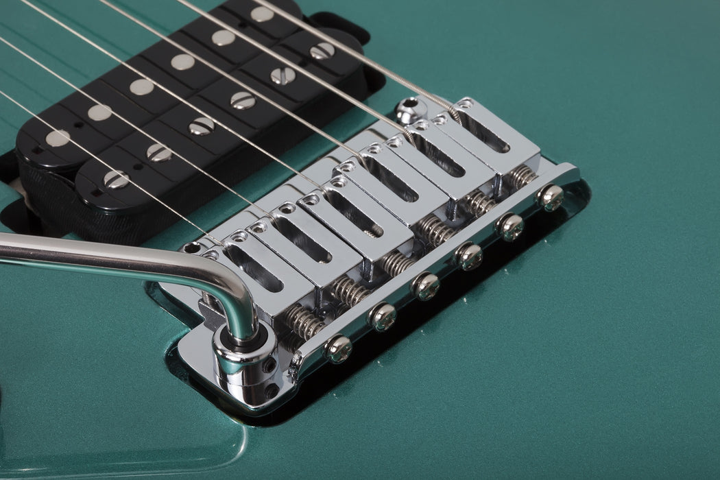 Schecter Aaron Marshall AM-6 Tremolo Left-Handed Electric Guitar - Arctic Jade