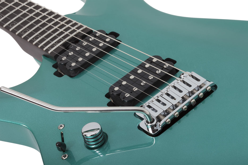 Schecter Aaron Marshall AM-6 Tremolo Left-Handed Electric Guitar - Arctic Jade
