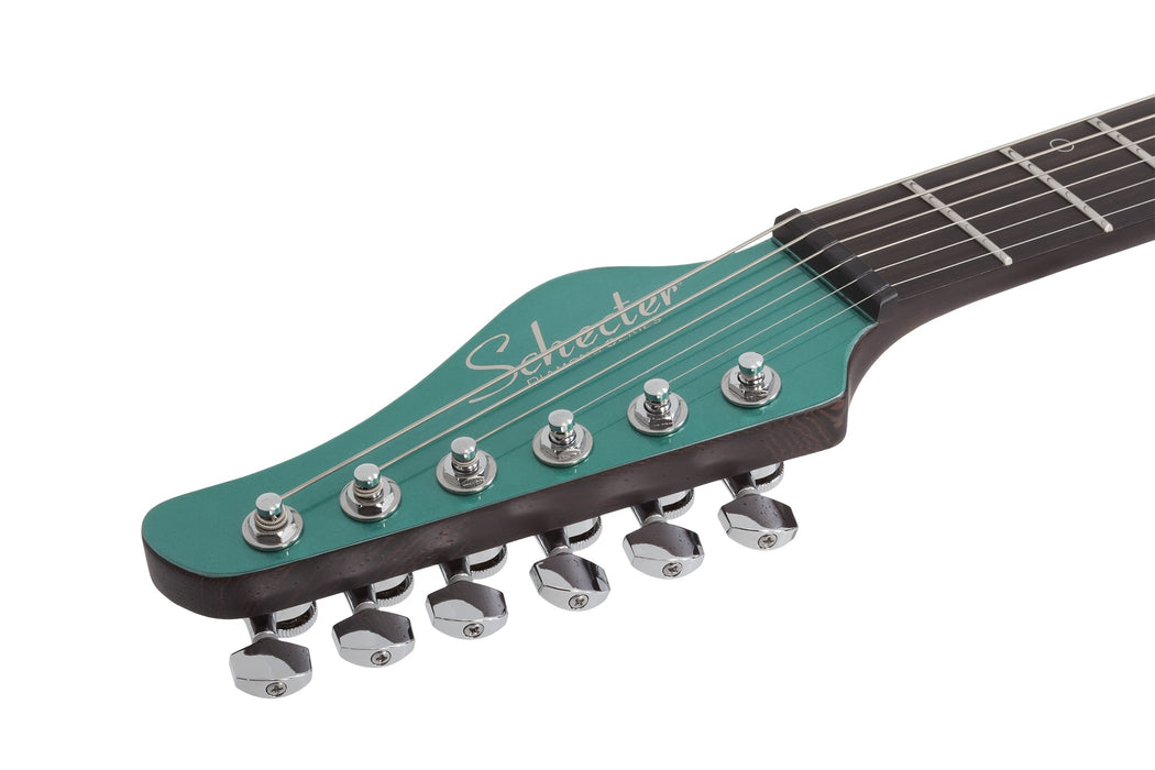 Schecter Aaron Marshall AM-6 Tremolo Left-Handed Electric Guitar - Arctic Jade