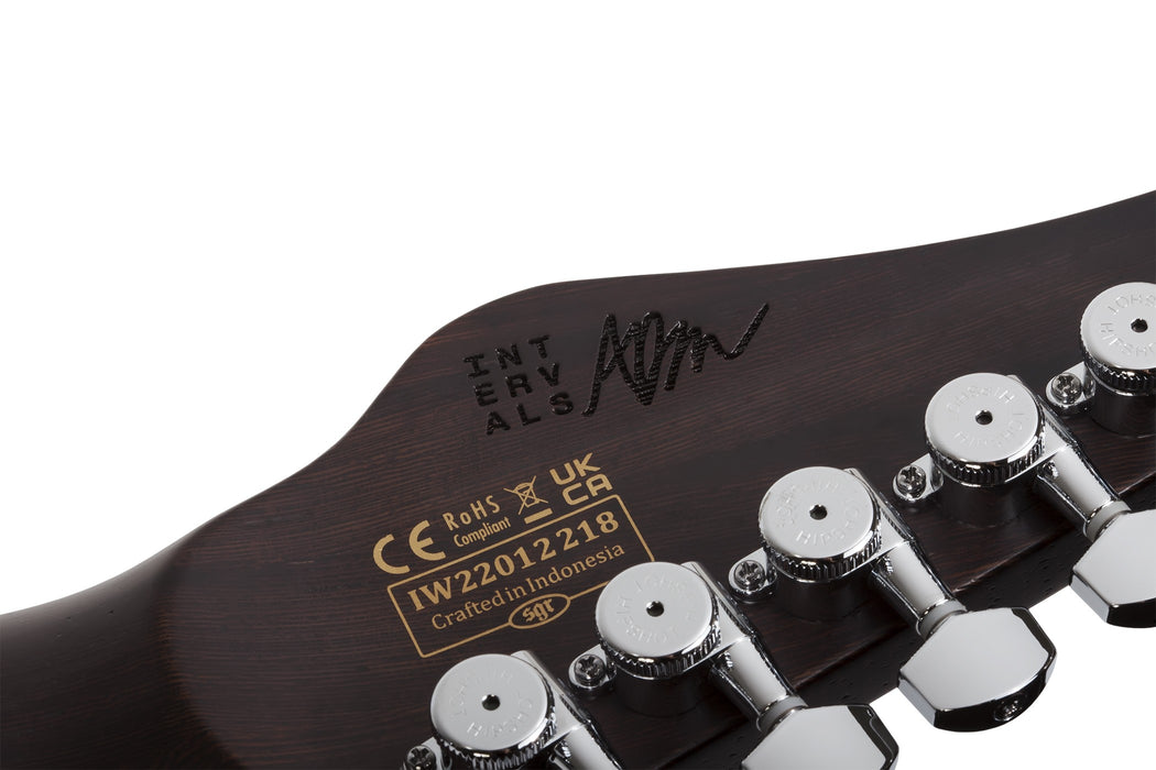 Schecter Aaron Marshall AM-7 Left-Handed Electric Guitar - Cobalt Slate