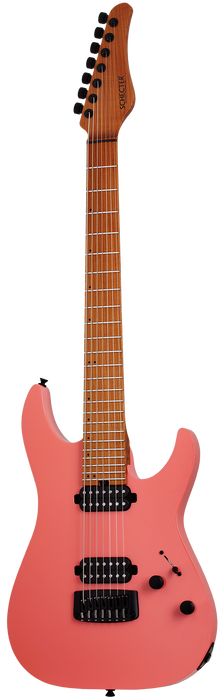 Schecter Aaron Marshall AM-7 (USA) Electric Guitar - Sugar Coral