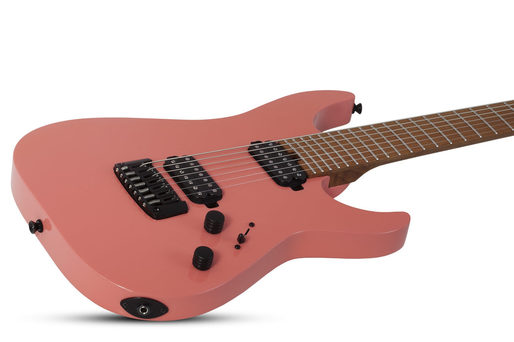 Schecter Aaron Marshall AM-7 (USA) Electric Guitar - Sugar Coral