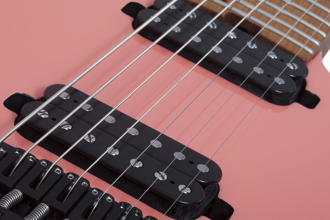 Schecter Aaron Marshall AM-7 (USA) Electric Guitar - Sugar Coral