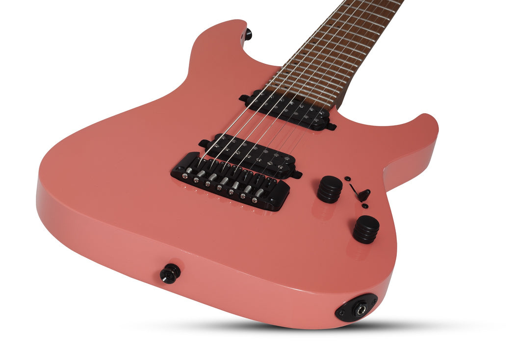 Schecter Aaron Marshall AM-7 (USA) Electric Guitar - Sugar Coral