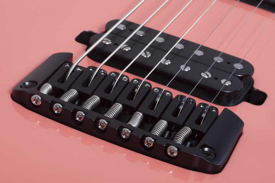 Schecter Aaron Marshall AM-7 (USA) Electric Guitar - Sugar Coral