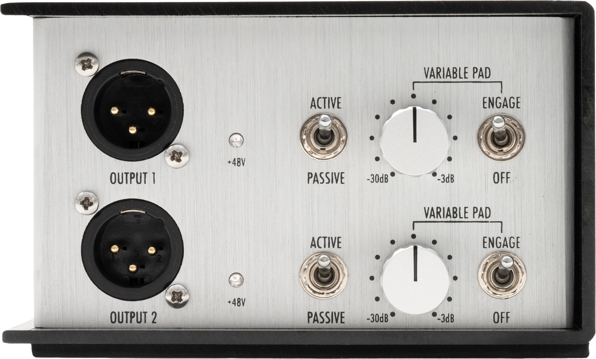 Warm Audio Transformer-Balanced 2-Channel Active Direct Box