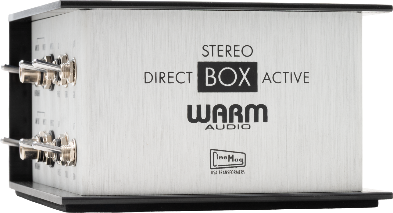 Warm Audio Transformer-Balanced 2-Channel Active Direct Box