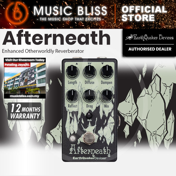 EarthQuaker Devices Afterneath V3 Reverb Pedal