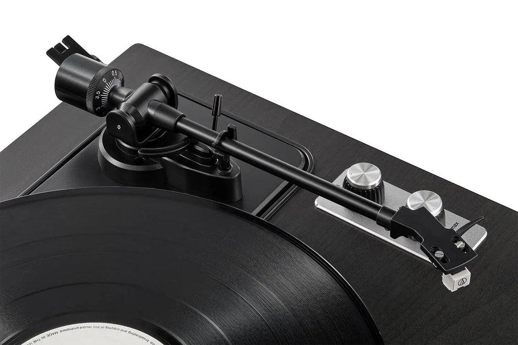 Angels Horn H019 Hi-Fi Bluetooth Turntable with Built-in Speakers (Black) AT3600L Catridge, Best Value Buy Beginner Turntable Vinyl Record Player with built-in speakers
