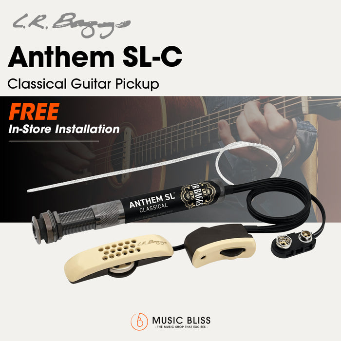 LR Baggs Anthem SL-C Soundhole Microphone/Undersaddle Classical Guitar Pickup (Free In-Store Installation)