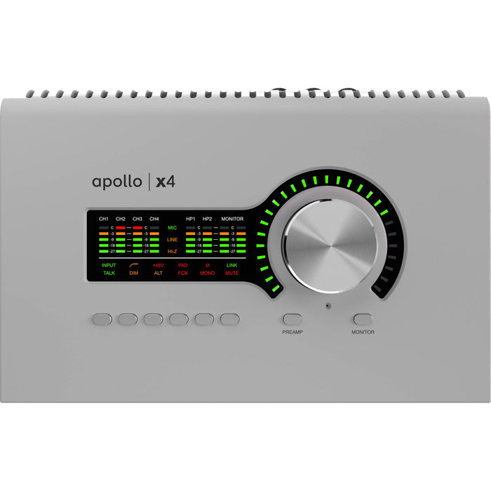 Universal Audio Apollo x4 Gen 2 Essentials+ 12x18 Thunderbolt Audio Interface with UAD DSP
