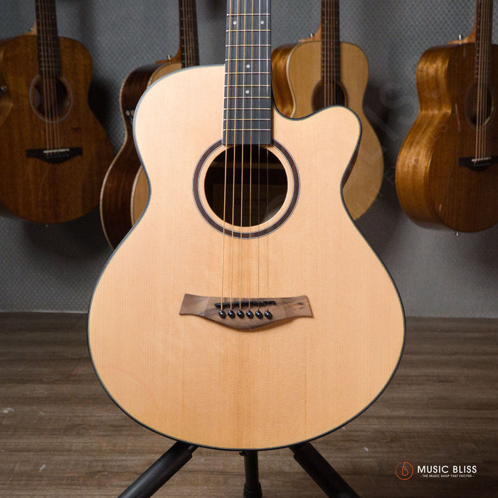 Caesar WL-700-N Budget Beginner 40-inch Matte Cutaway Body Acoustic Guitar - Natural