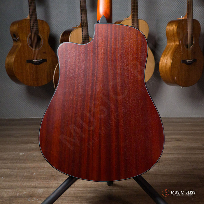 Caesar WL-800C-N Budget Beginner 41-inch Matte Cutaway Body Acoustic Guitar - Natural