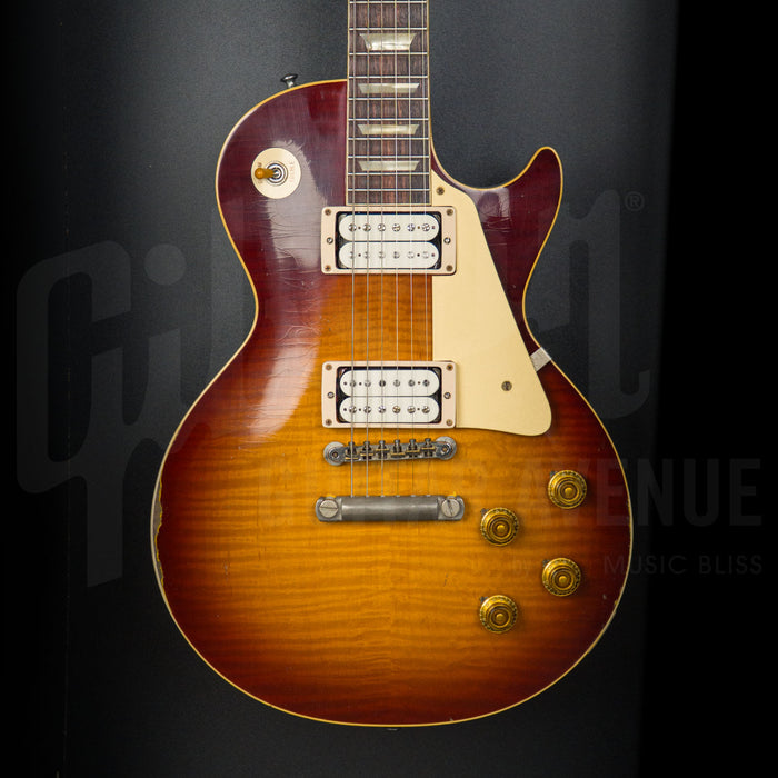 GIBSON CUSTOM LIMITED 59 LES PAUL STANDARD BOTB 78 MURPHY LAB LIGHT AGED NH CUSTOM FINISH