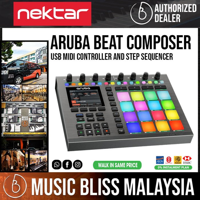 Nektar Aruba Beat Composer and DAW Controller - Music Bliss Malaysia