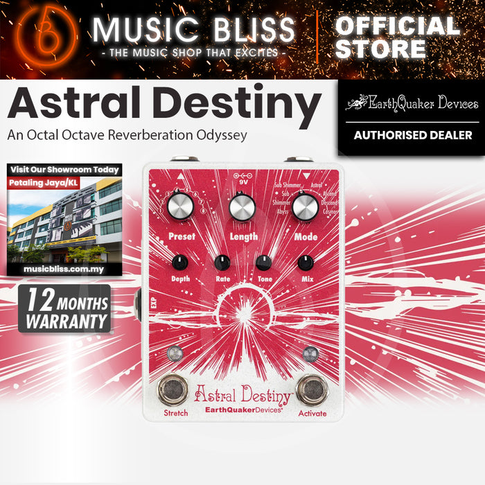 EarthQuaker Devices Astral Destiny Reverb Pedal