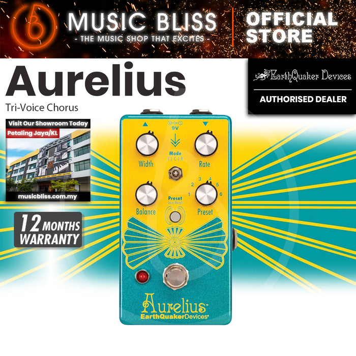 EarthQuaker Devices Aurelius Tri-voice Chorus Pedal
