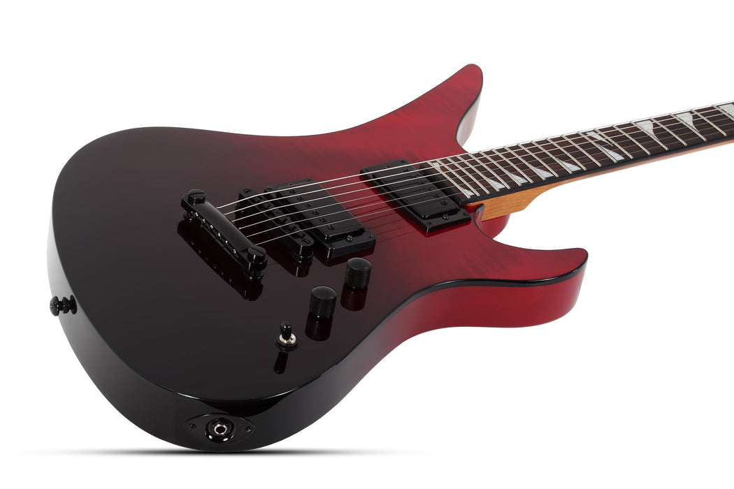 Schecter Avenger Standard Electric Guitar - Bloodburst