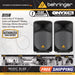Behringer Eurolive B115W 1000W 15" Powered Speaker - Pair - Music Bliss Malaysia