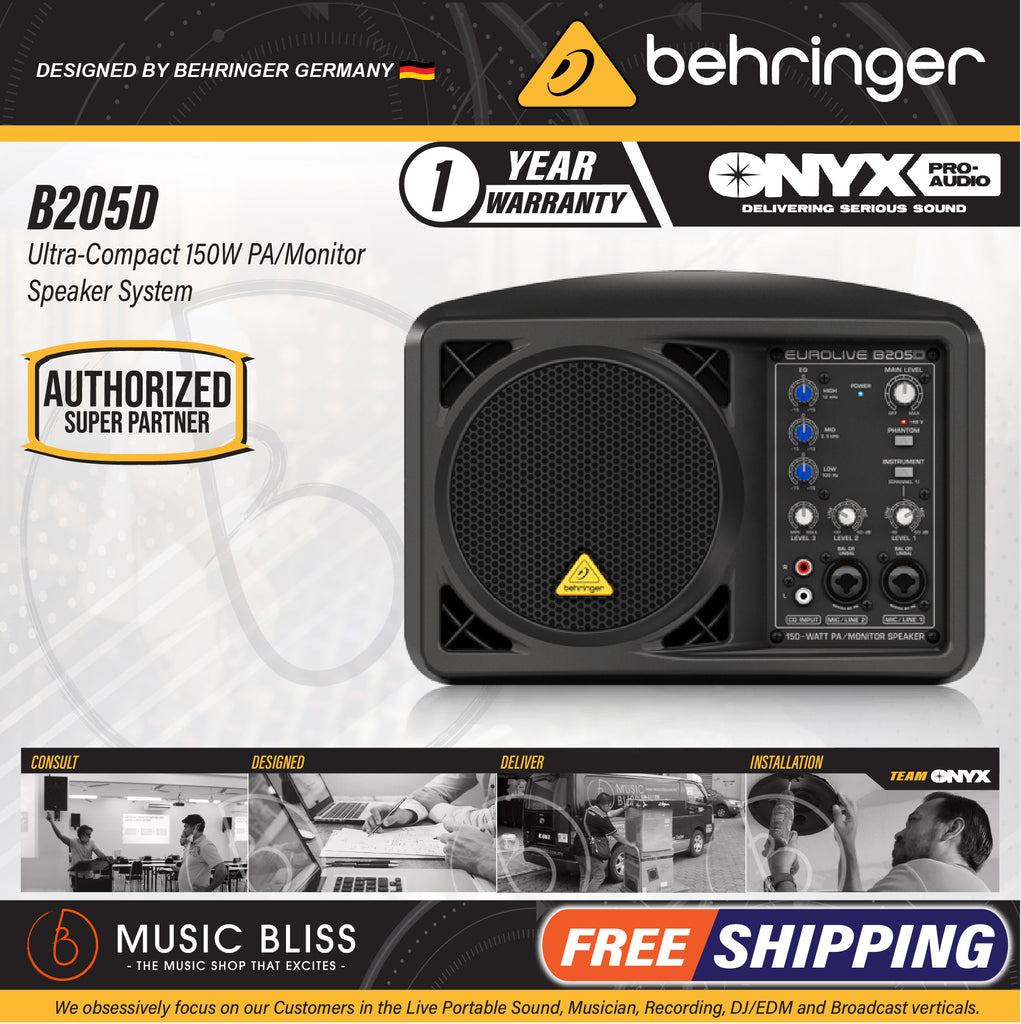 Behringer Eurolive B205D 150W 5.25