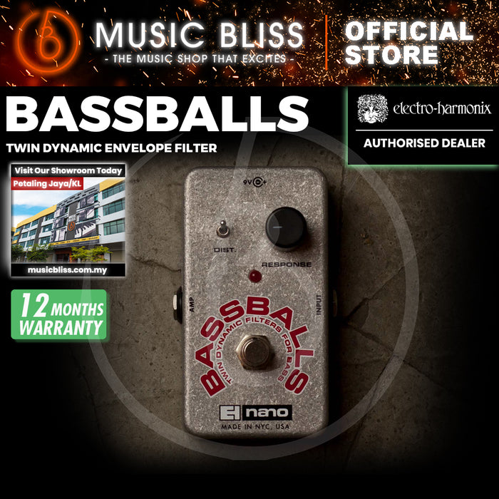 Electro Harmonix Bassballs Nano Twin Dynamic Envelope Filter Pedal