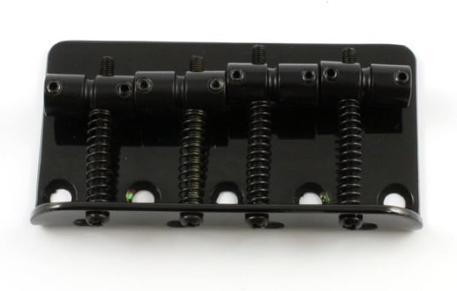 ALLPARTS BB-0310-003 Black Bridge for P-Bass and J-Bass