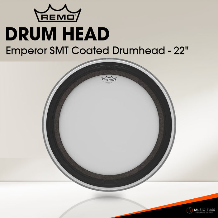 Remo Emperor SMT Coated Drumhead (Available in sizes 16"-22")