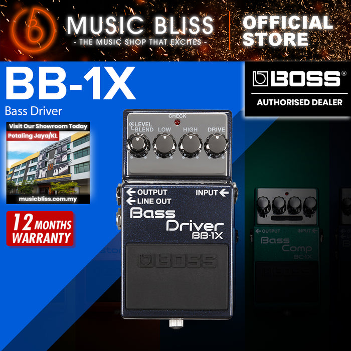 Boss BB-1X Bass Driver Guitar Pedal