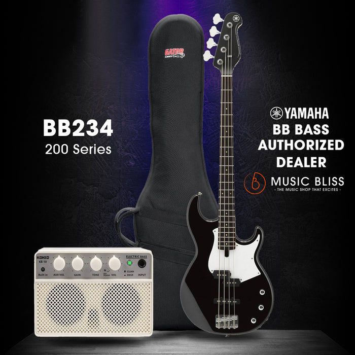 Yamaha BB234 4-string Electric Bass Guitar - Black