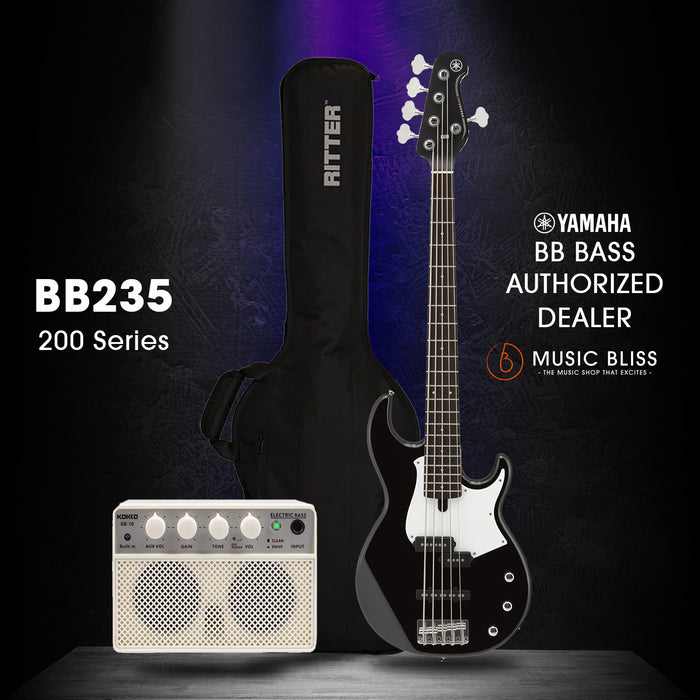 Yamaha BB235 5-string Electric Bass Guitar - Black