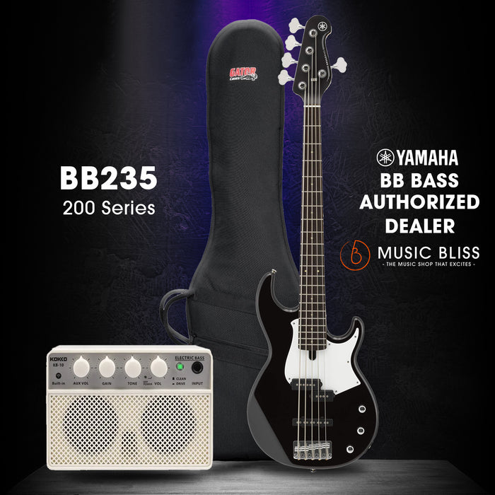 Yamaha BB235 5-string Electric Bass Guitar - Black