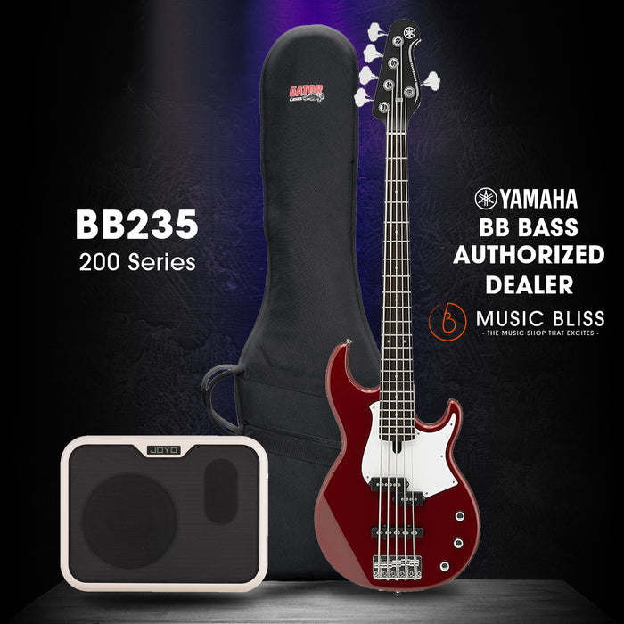 Yamaha BB235 5string Electric Bass Guitar Music Bliss Malaysia