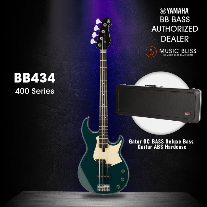 Yamaha BB434 4-string Electric Bass Guitar - Teal Blue