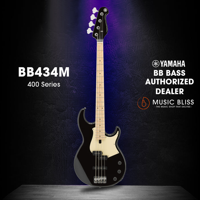 Yamaha BB434M 4-string Electric Bass Guitar - Black