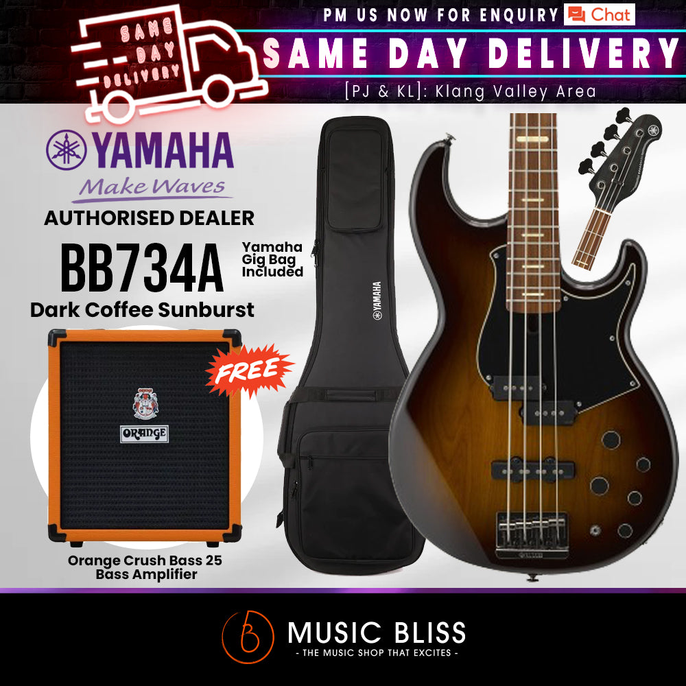 Yamaha bb734a bass guitar deals