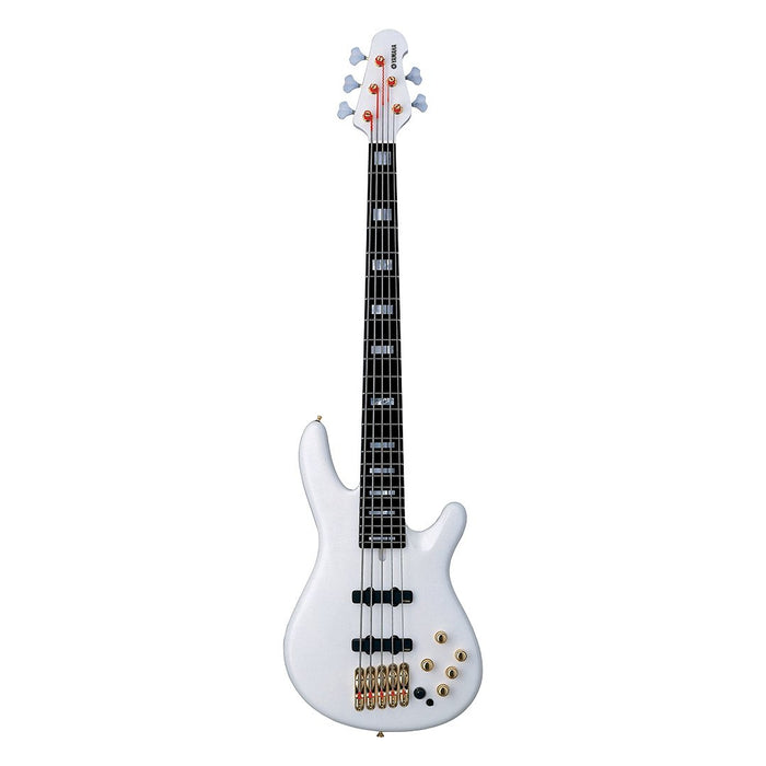 Yamaha BBNE2 5-string Nathan East Signature Model Electric Bass Guitar - White