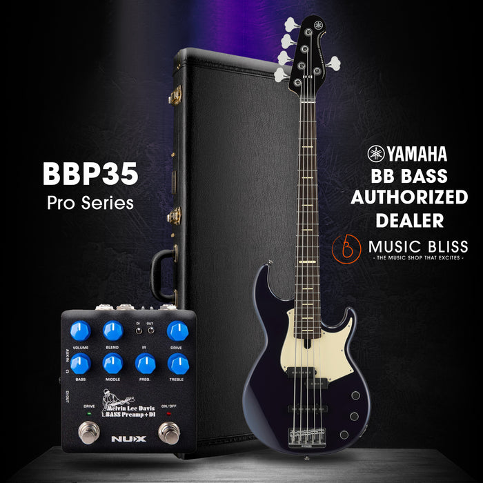 Yamaha BBP35 5-string Electric Bass Guitar - Midnight Blue